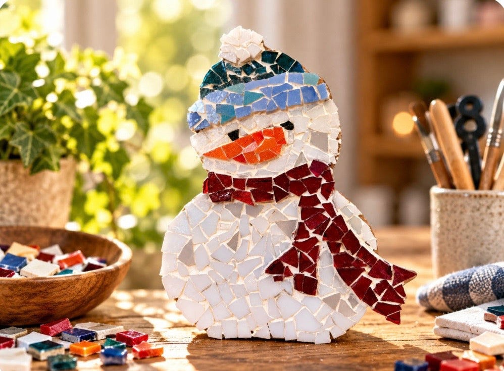 Christmas mosaic workshop - St Marys Hall, Wendover