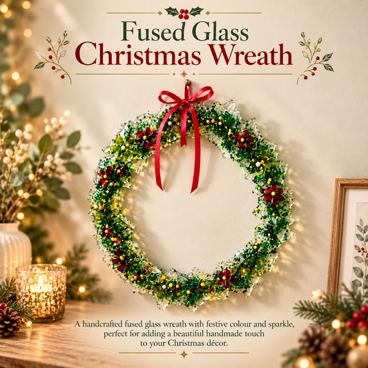 Christmas Wreath workshops (Fused glass)