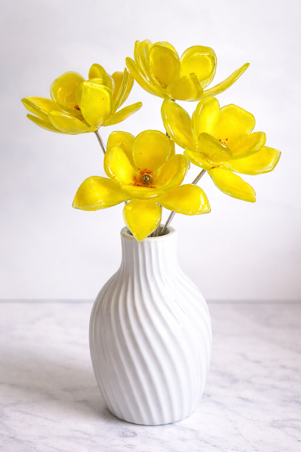 Workshop - Bicester East Community Centre, Make your own bouquet of fused glass flowers - Saturday 25th July 2.30-4.30pm