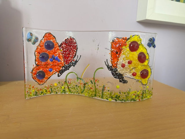 Fused glass taster workshop - Edlesborough Pavillion, The Green, Edlesborough, LU6 2JF. Friday October 10th, 12.30-2.30pm