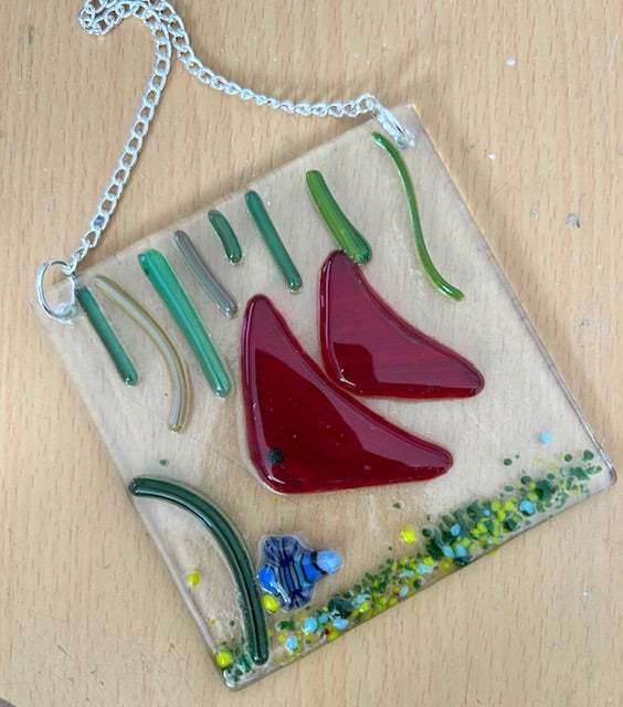 Fused glass taster workshop - Islip Village Hall, Thursday 30th July, 7.30-9.30pm