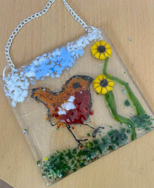 Fused glass taster workshop - Islip Village Hall, Thursday 30th July, 7.30-9.30pm