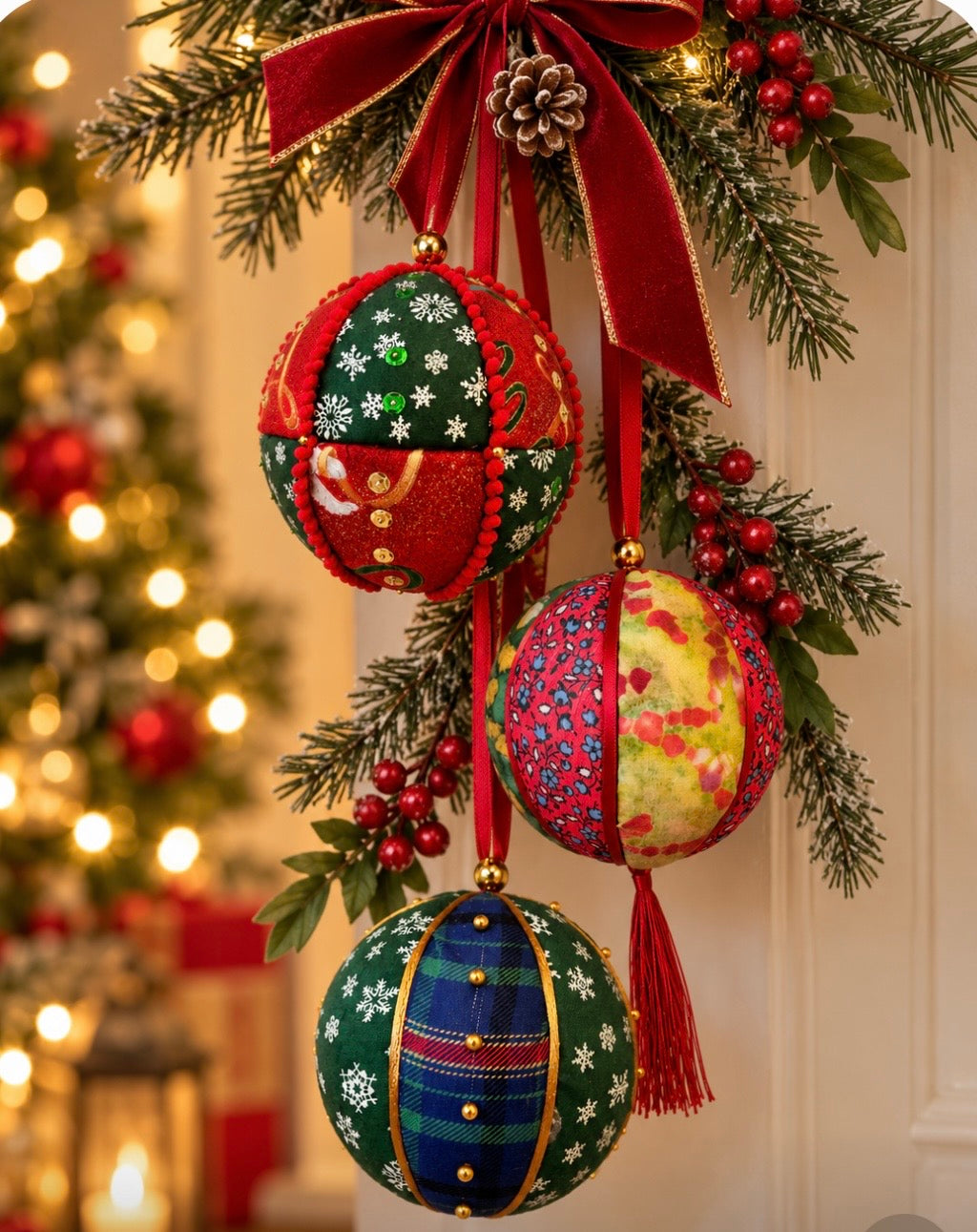Kinusaiga Xmas baubles