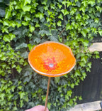 Bee cups, bird bath, butterfly bath, garden decoration, garden gift, garden flower