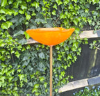 Bee cups, bird bath, butterfly bath, garden decoration, garden gift, garden flower