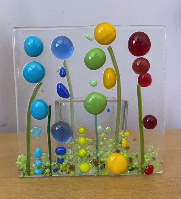 Fused glass taster workshop - Hill Farm Barn, Northchurch Common, HP4 1LS - Wednesday 17th September 10.30am - 12.30pm
