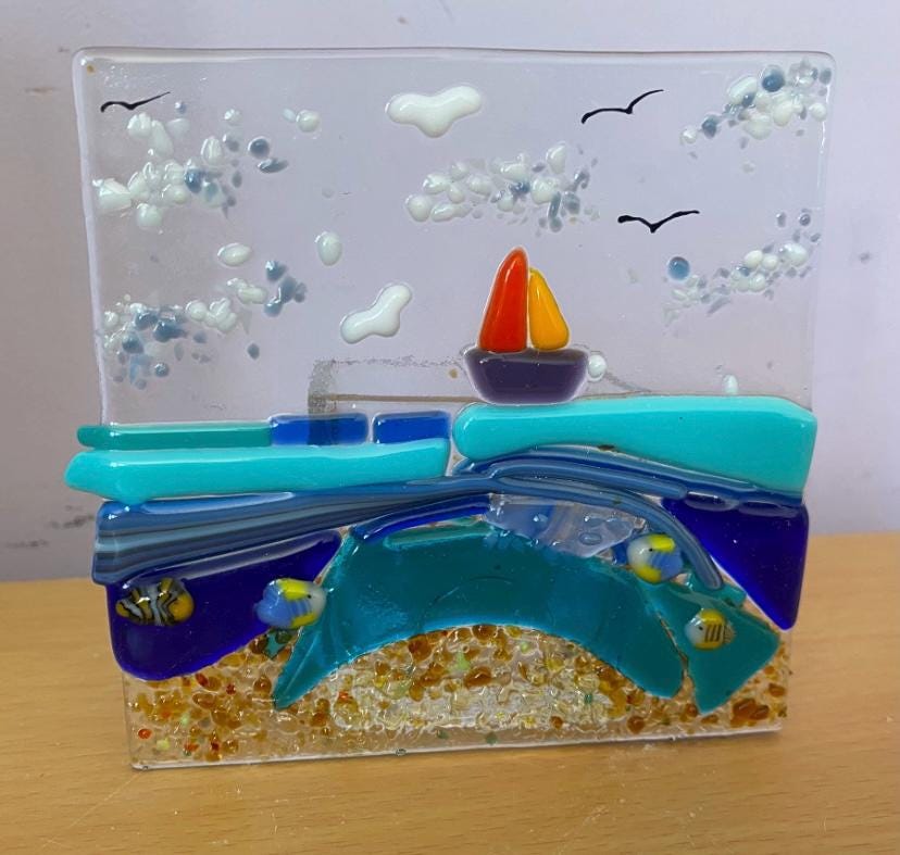 Fused glass taster workshop - Hill Farm Barn, Northchurch Common, HP4 1LS - Wednesday 20th August 10.30am - 12.30pm
