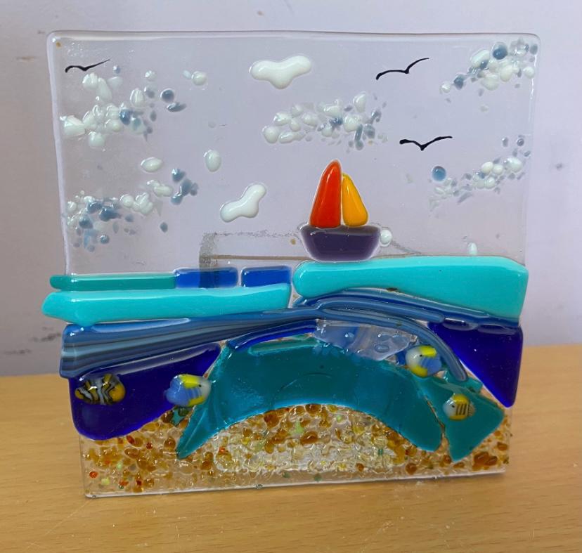 Fused glass taster workshop - Hill Farm Barn, Northchurch Common, HP4 1LS - Wednesday 17th September 10.30am - 12.30pm