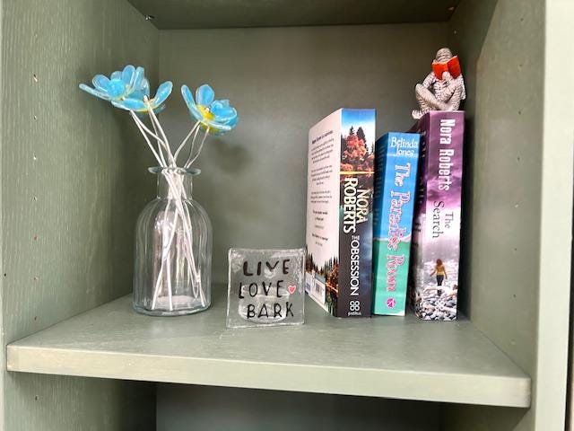 Handmade Fused Glass Tea Light Holder