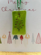 Handmade Christmas tree keepsake card