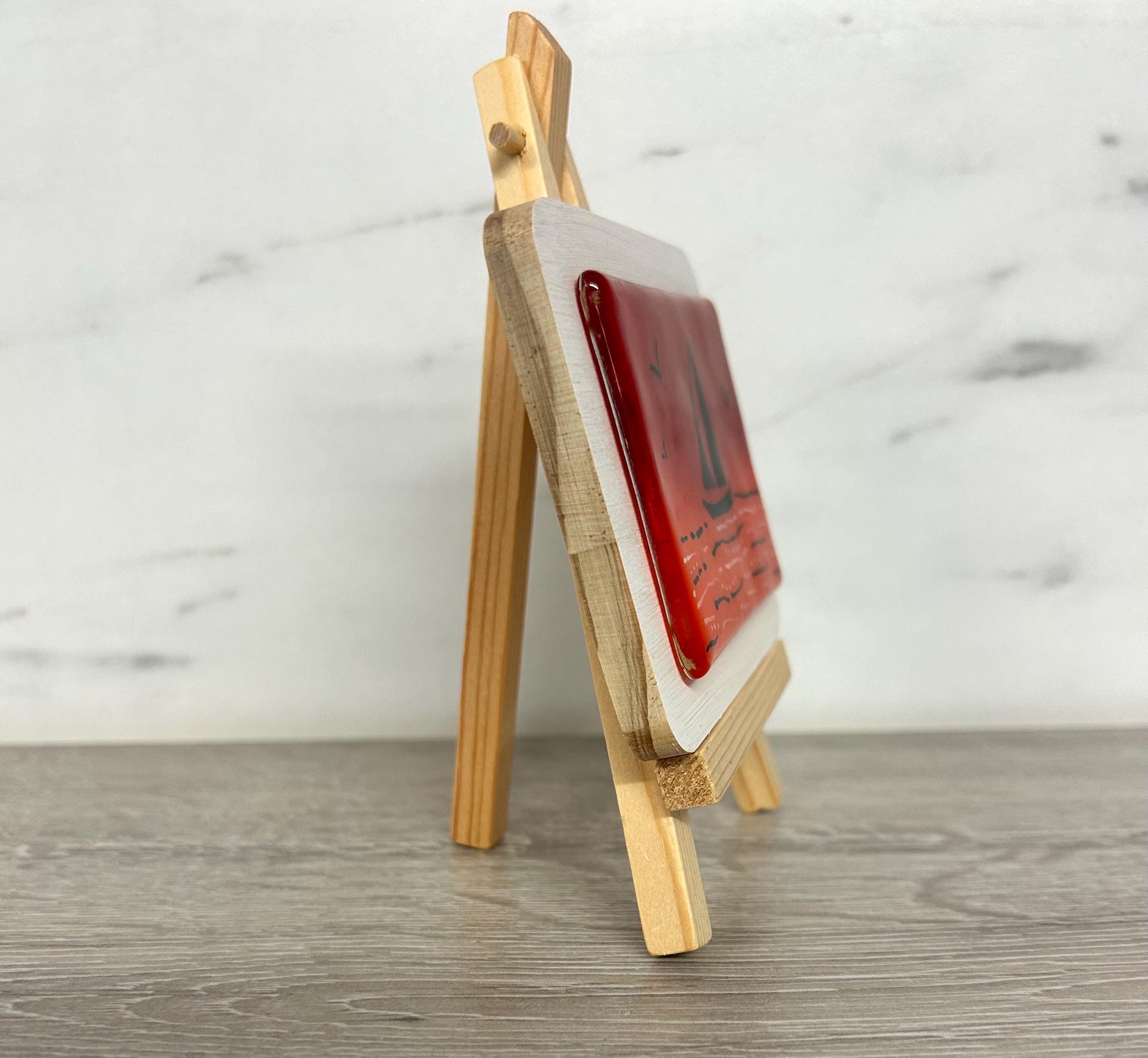 Handmade fused glass mini masterpiece