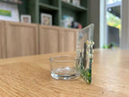 Fused Glass Tea Light Holder – Dog, Cat & Mouse Silhouettes – Handmade Animal Candle Decor
