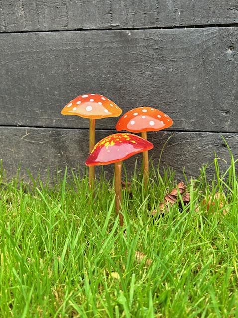 Toadstool Garden Ornament: