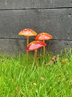 Toadstool Garden Ornament: