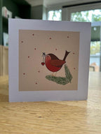 Christmas Robin keepsake card