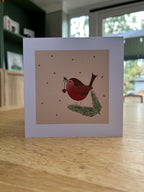 Christmas Robin keepsake card