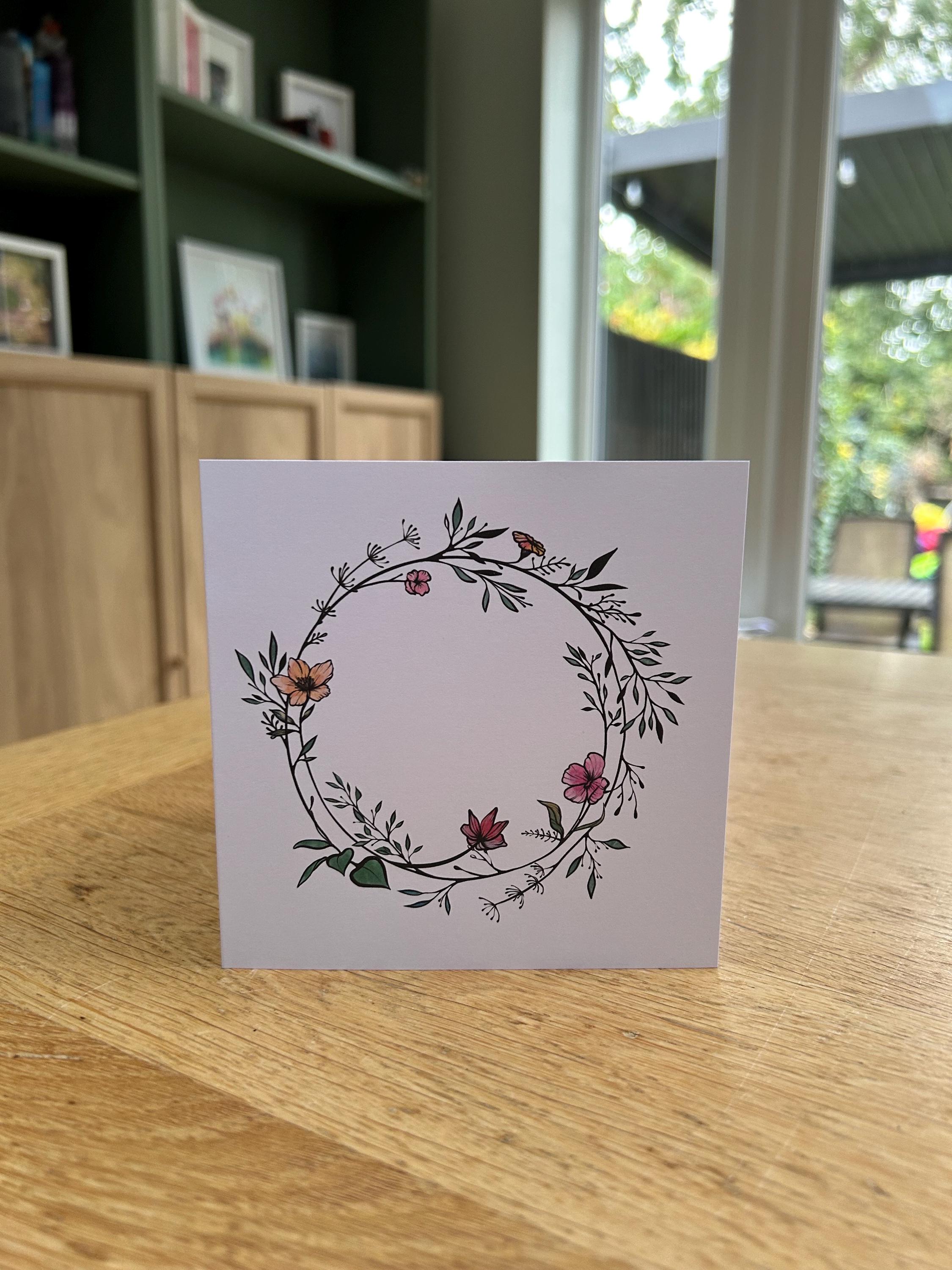 Handmade any occasion keepsake card