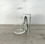 Handmade Fused Glass Tea Light Holder – Cute little Penguin – Xmas tea light holder - Xmas gift