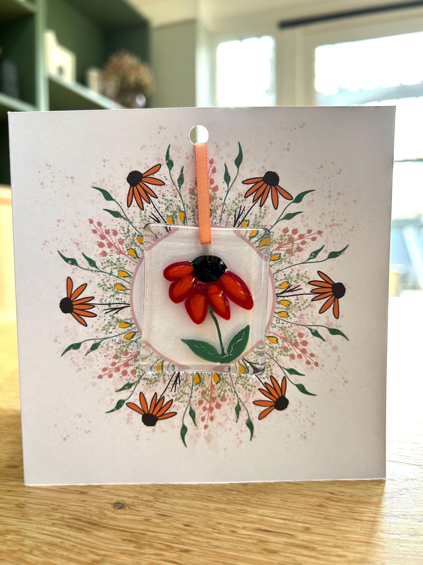 Hand designed greetings card
