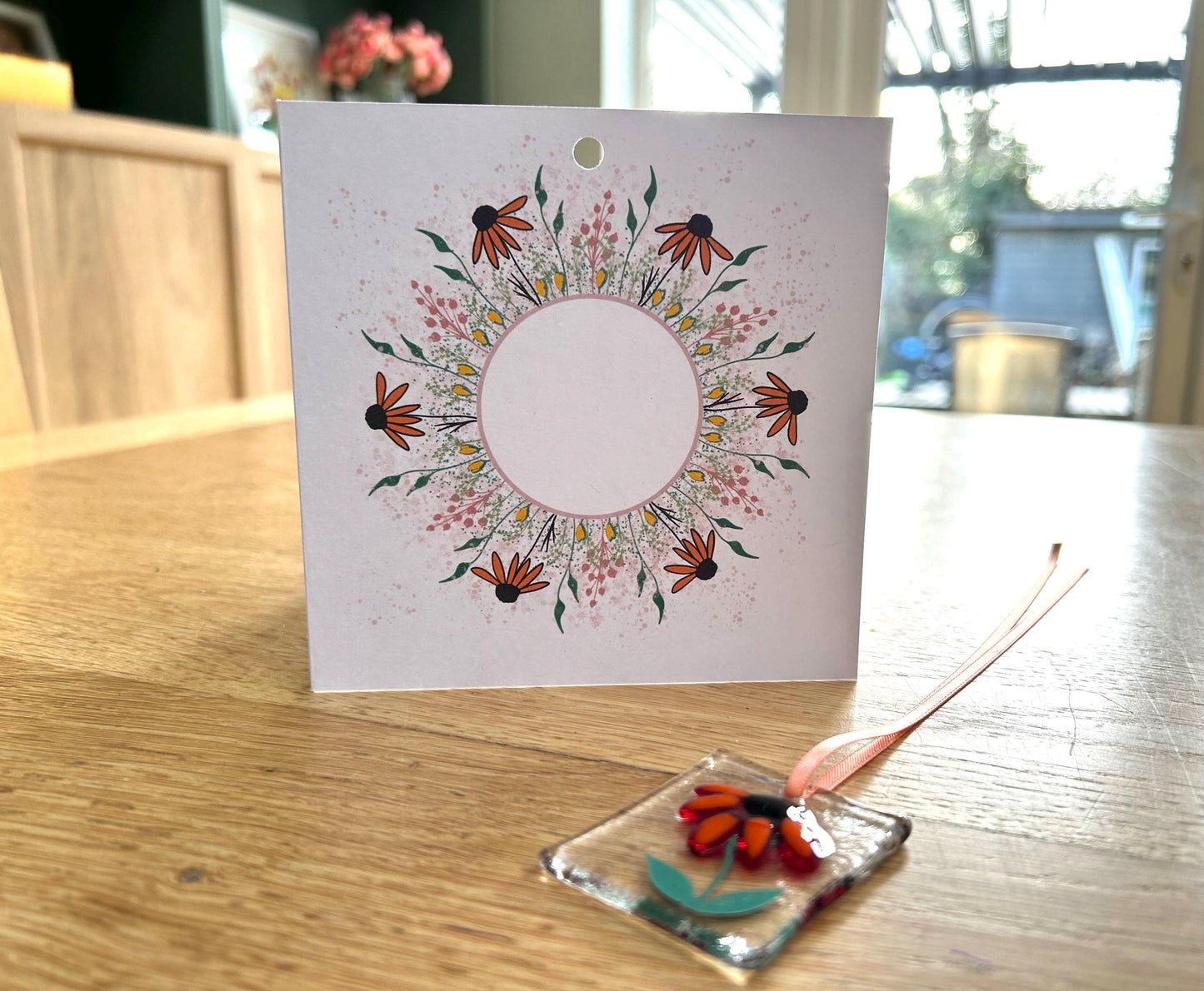 Hand designed greetings card