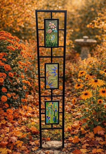 Fused Glass Garden Trellis Panel Workshop - Wendover St Annes Hall 2.30-5.30pm - Sunday 3rd May