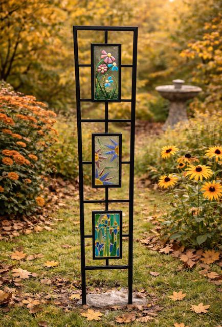 Fused Glass Garden Trellis Panel Workshop - Wendover St Annes Hall 2.30-5.30pm - Sunday 3rd May